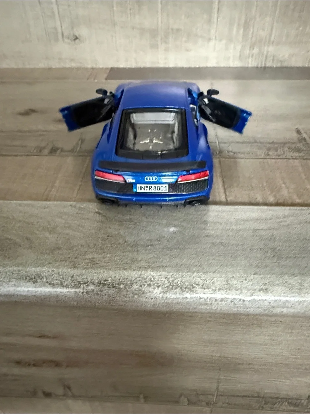 Kinsmart Die-Cast Kids Toy Sports Car Set - Pink, Blue, Red Pull Back Cars